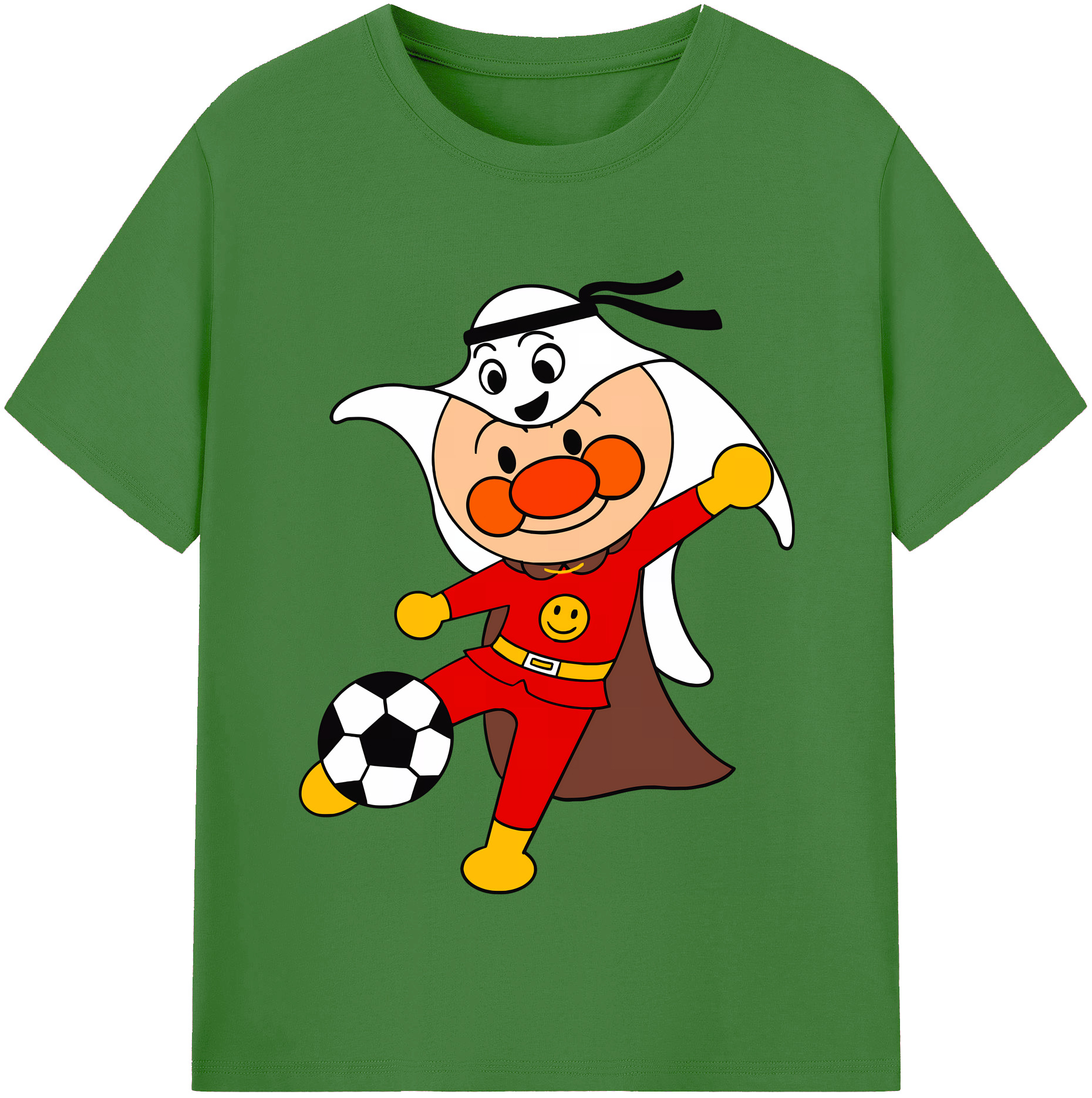 （画像用） アンパンマン Anpanman レディースカジュアルプリントTシャツ（綿100％）